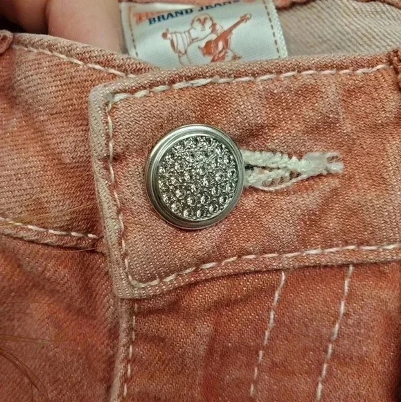 Women's True Religion Blush Skinny Crop Jeans | Size 24 - Picture 5 of 11